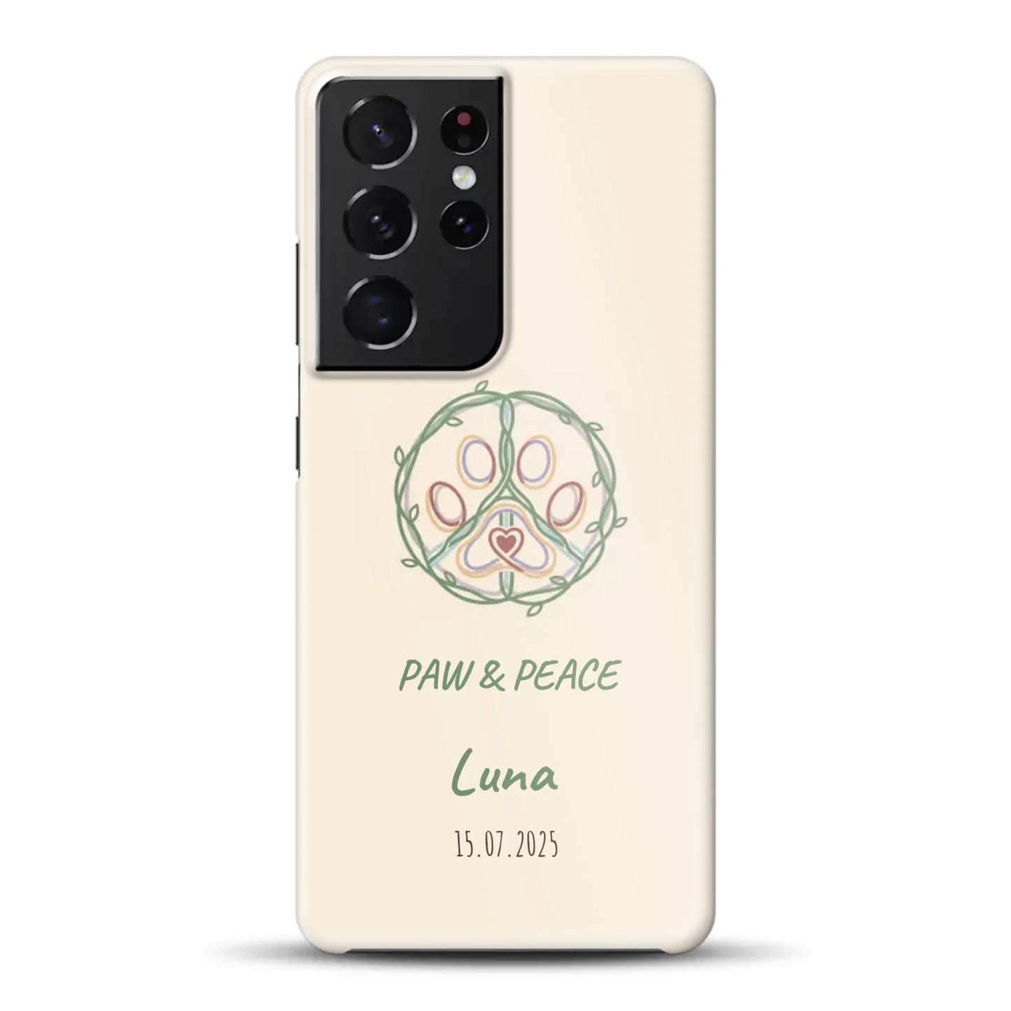 Paw & Peace - Custom Hardcase for Samsung