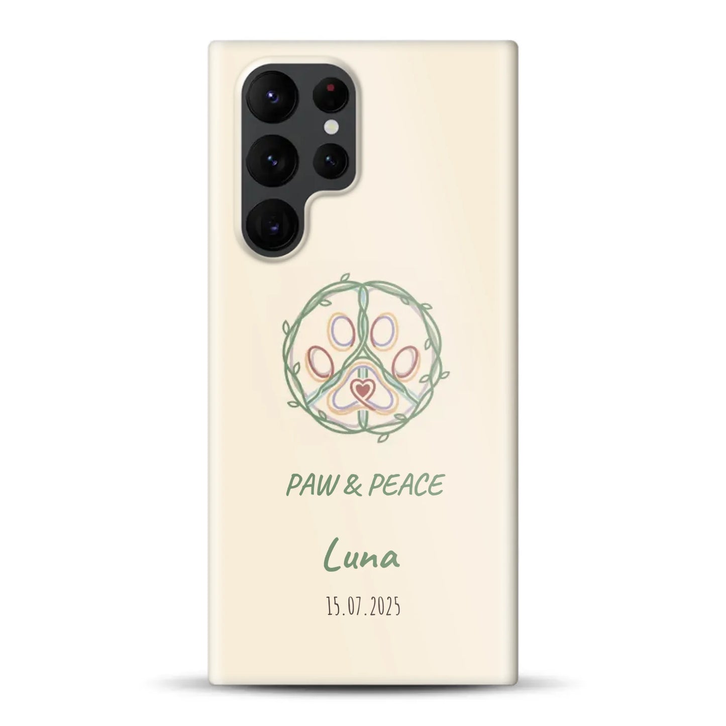 Paw & Peace - Custom Hardcase for Samsung