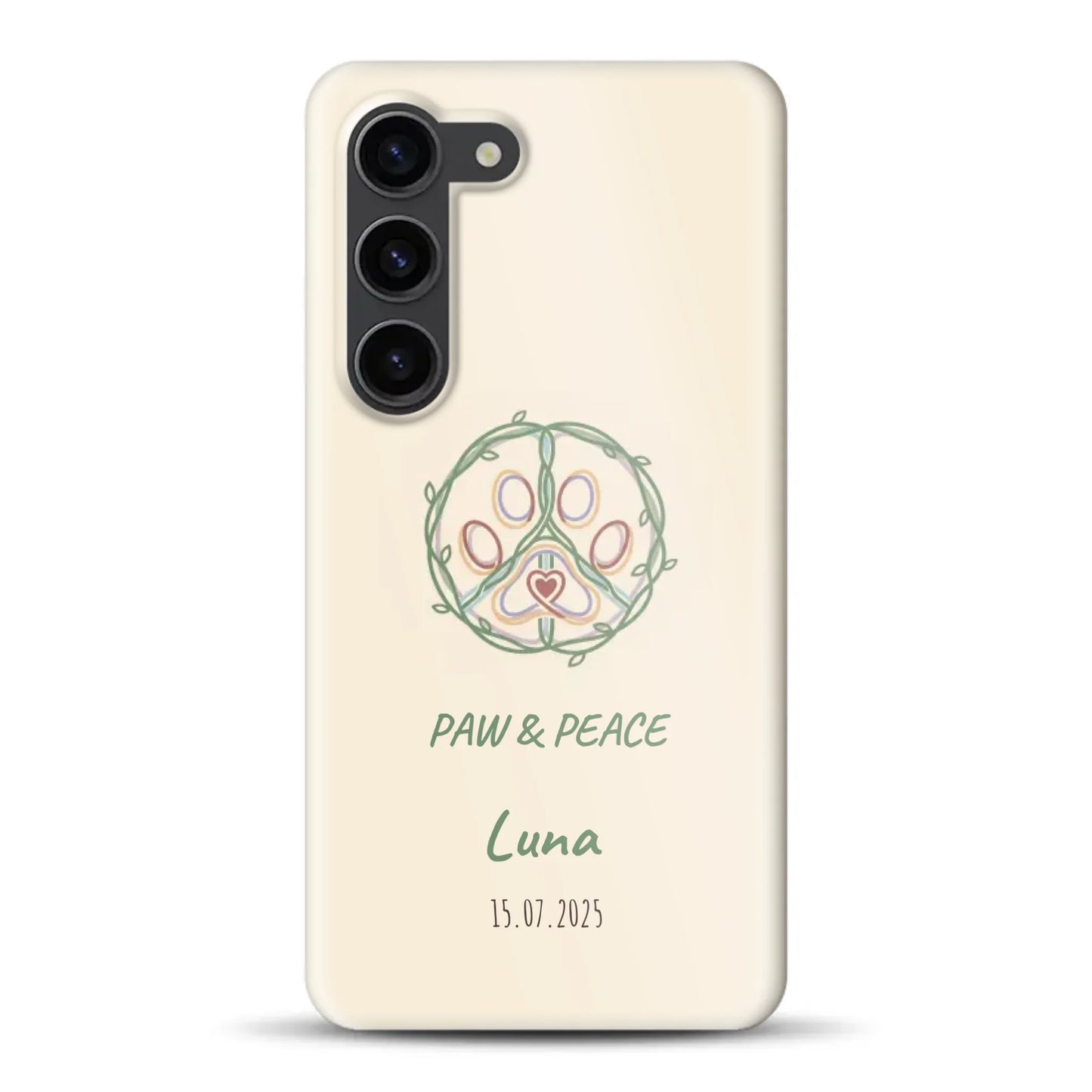 Paw & Peace - Custom Hardcase for Samsung