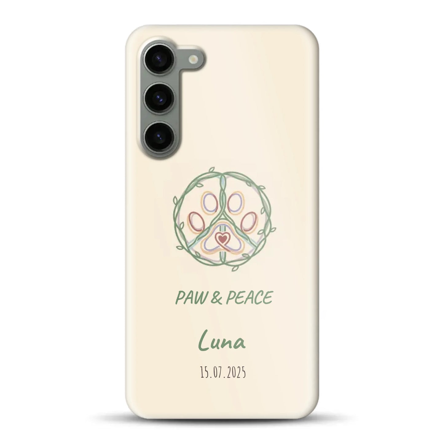 Paw & Peace - Custom Hardcase for Samsung
