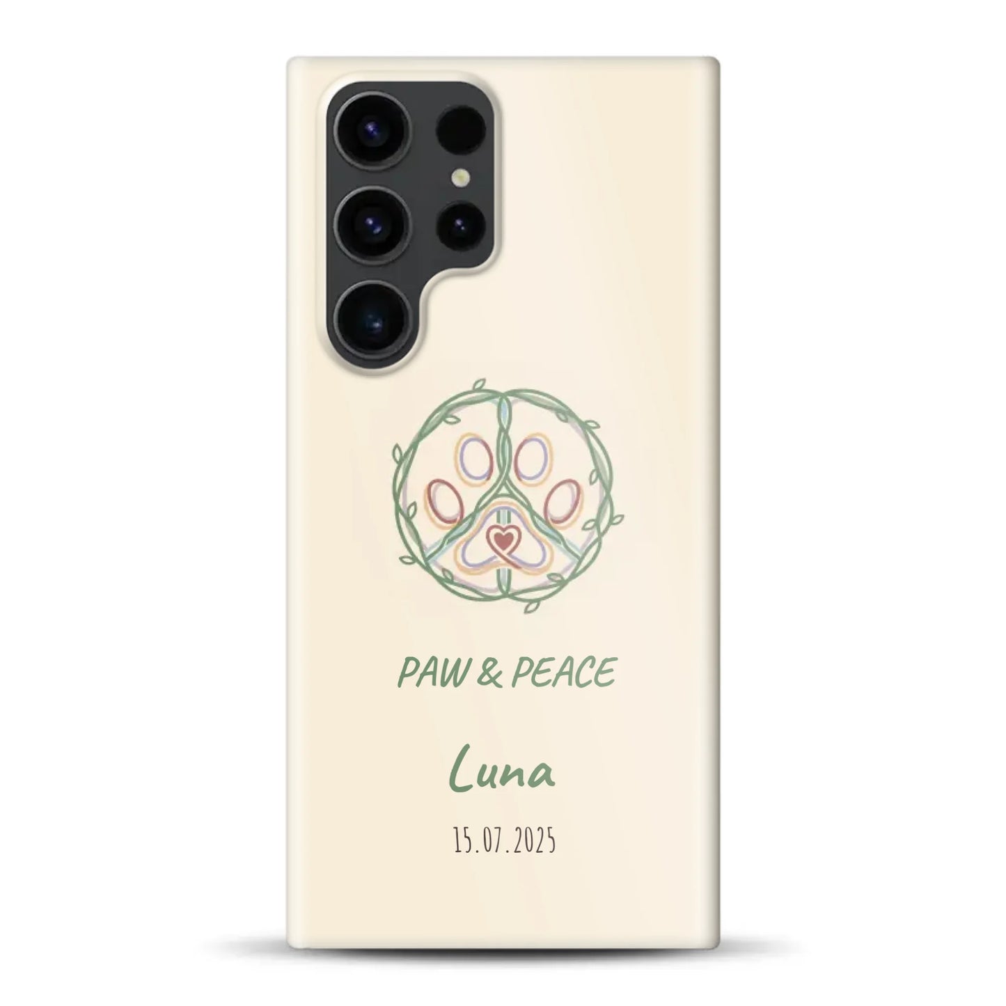 Paw & Peace - Custom Hardcase for Samsung