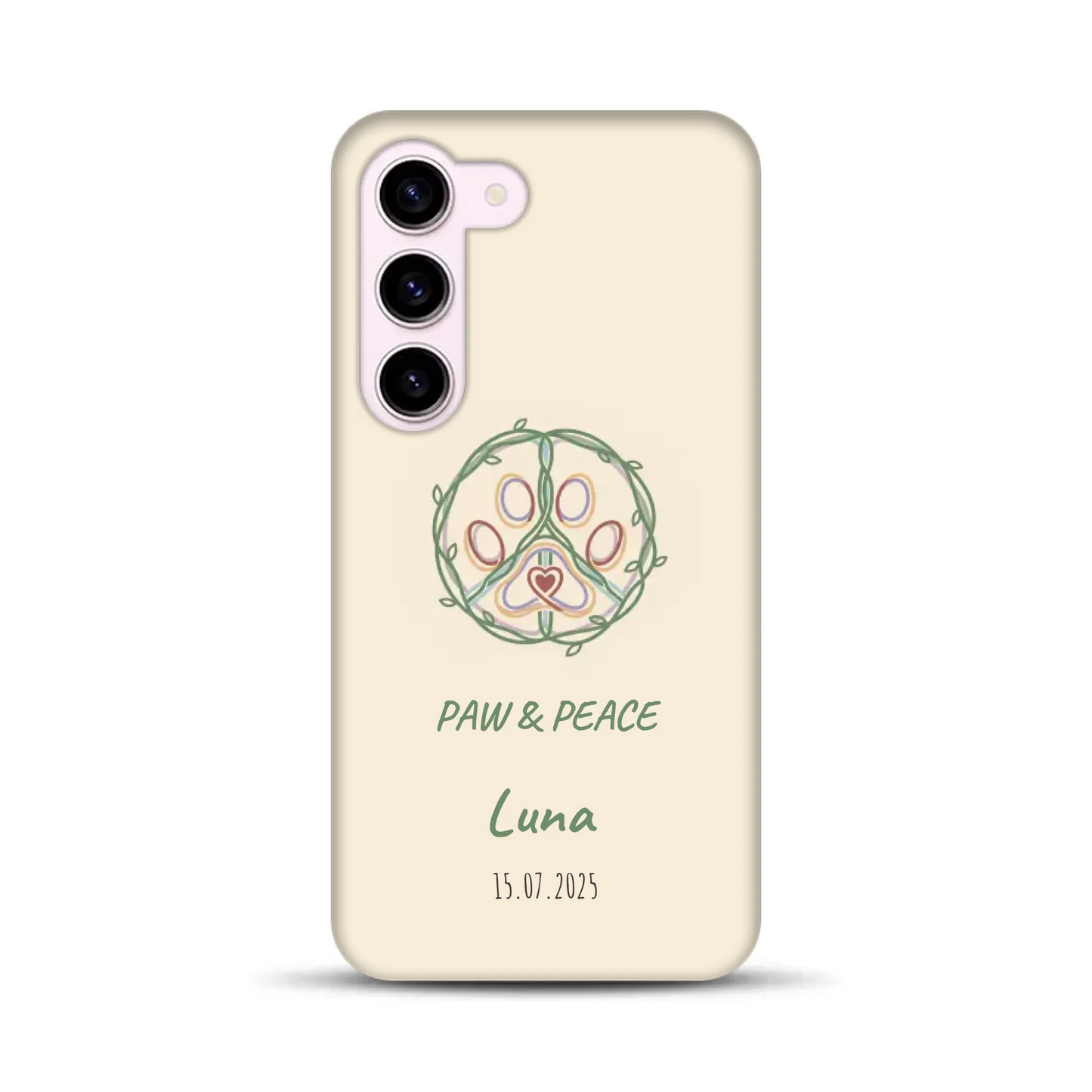 Paw & Peace - Individuelle Premium Hülle für Samsung