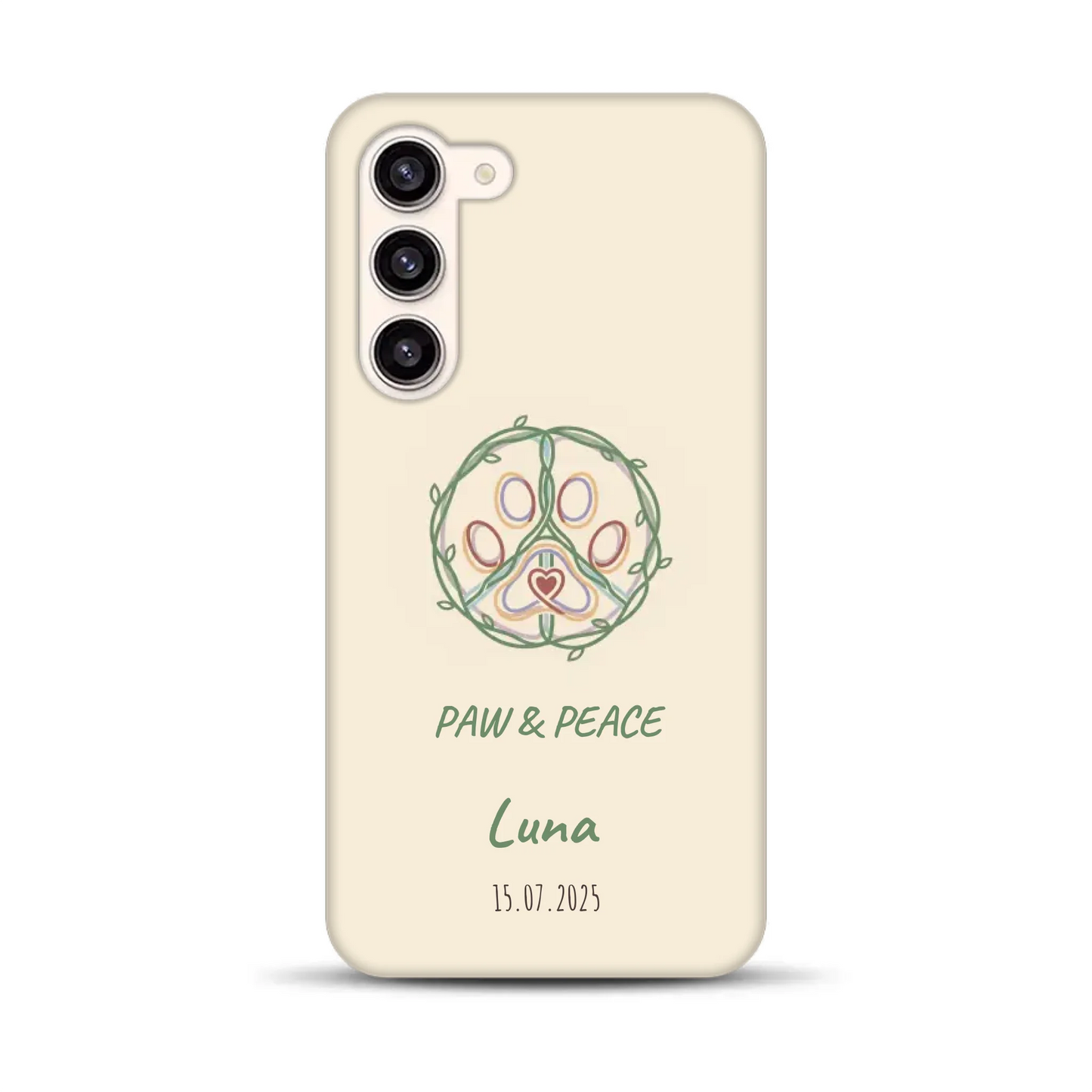 Paw & Peace - Individuelle Premium Hülle für Samsung