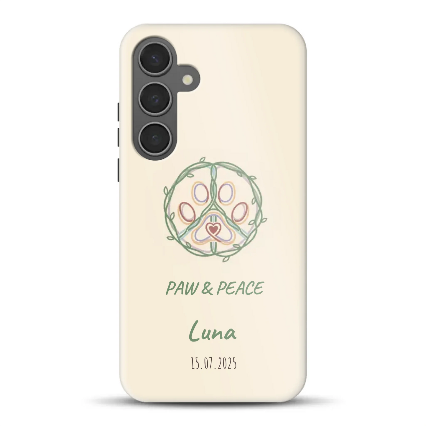 Paw & Peace - Individuelle Premium Hülle für Samsung