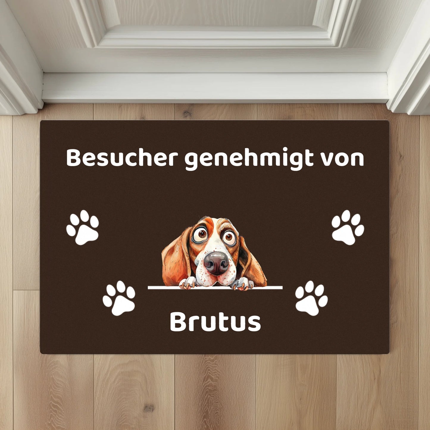 Besucher genehmigt von - Individuelle Fußmatte