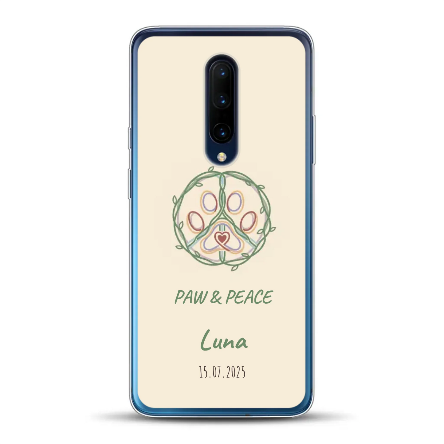 Paw & Peace - Individuelle Handyhülle