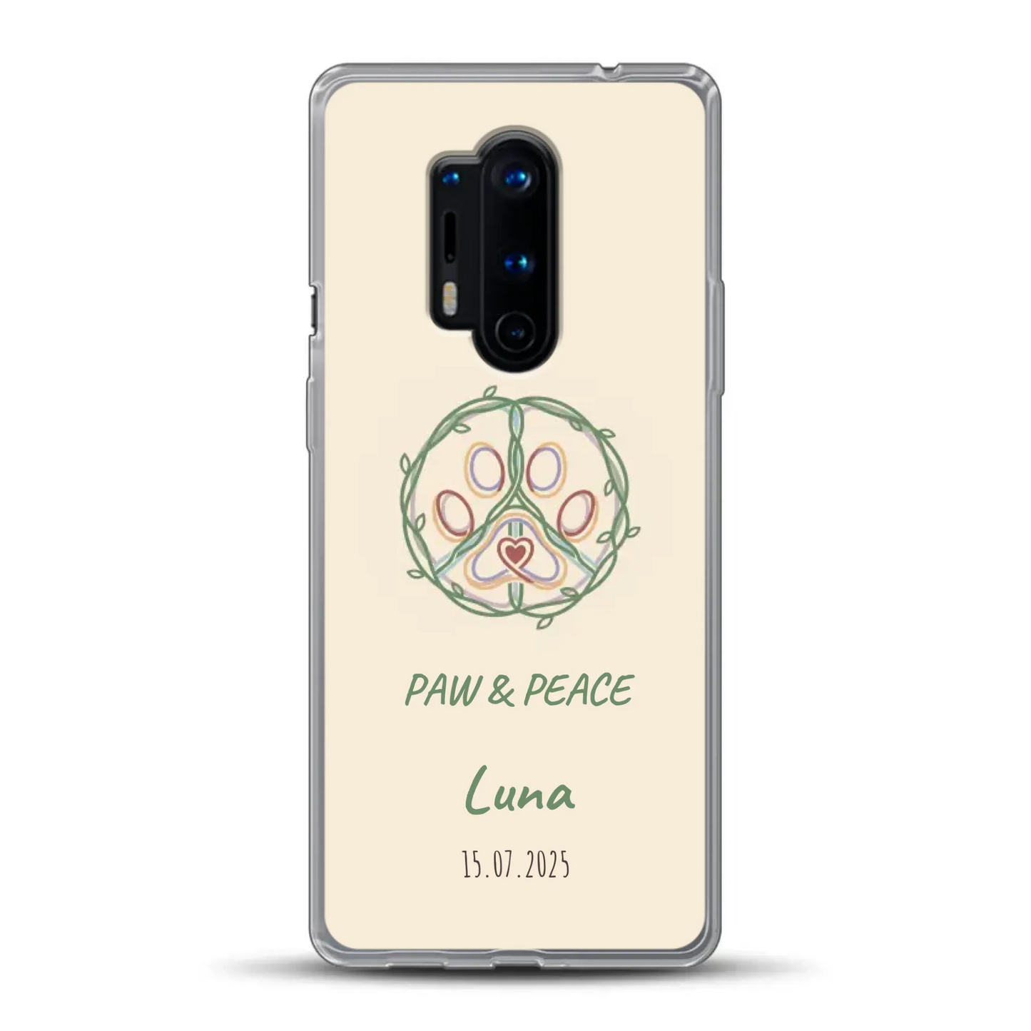 Paw & Peace - Individuelle Handyhülle