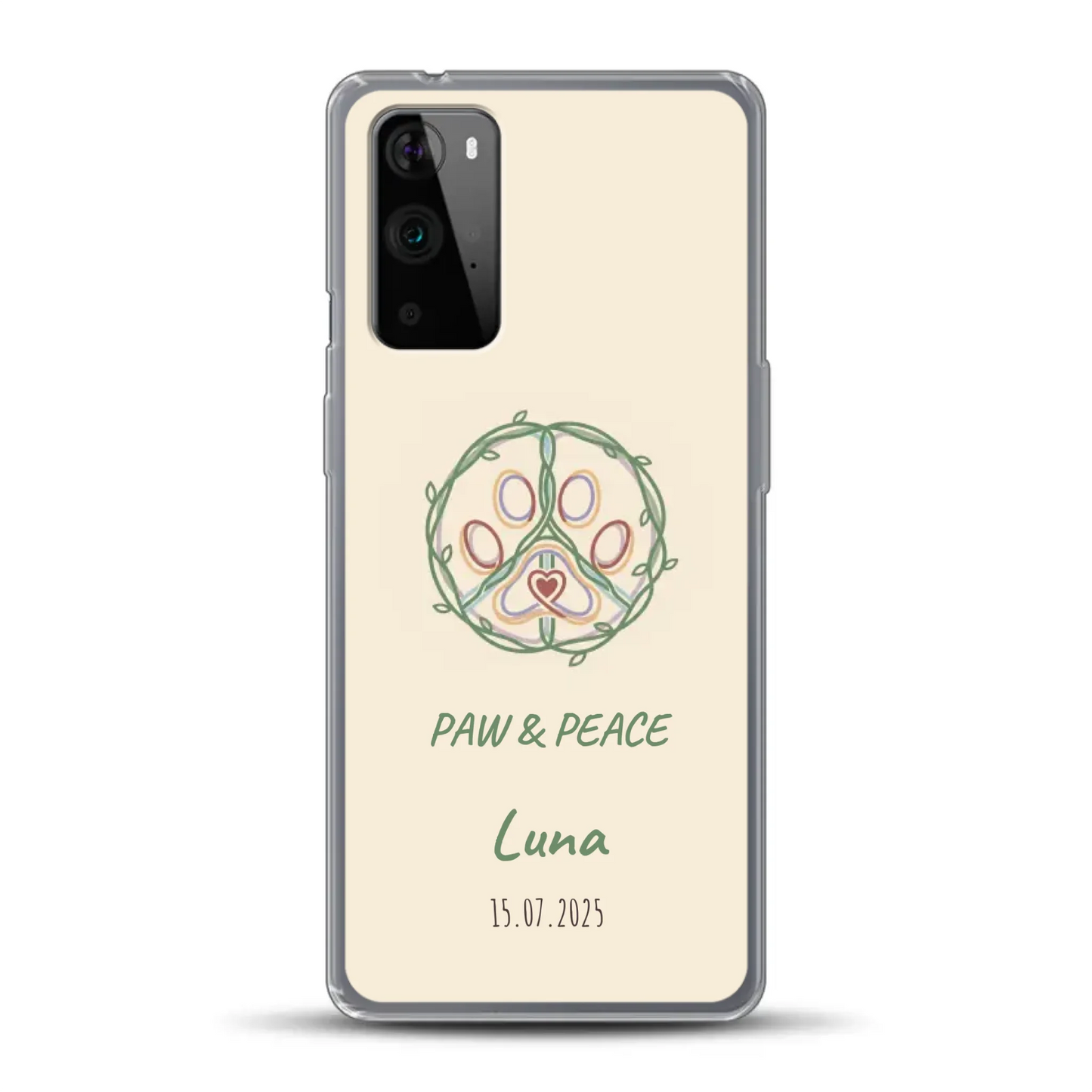 Paw & Peace - Individuelle Handyhülle
