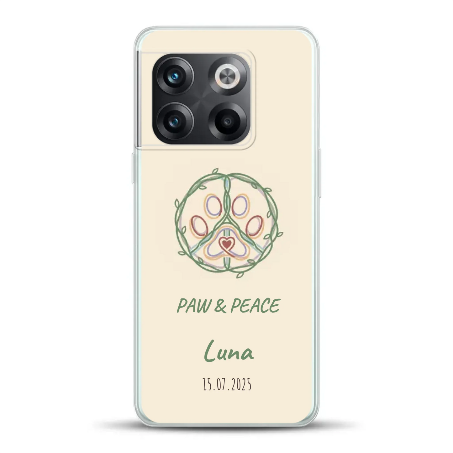Paw & Peace - Individuelle Handyhülle
