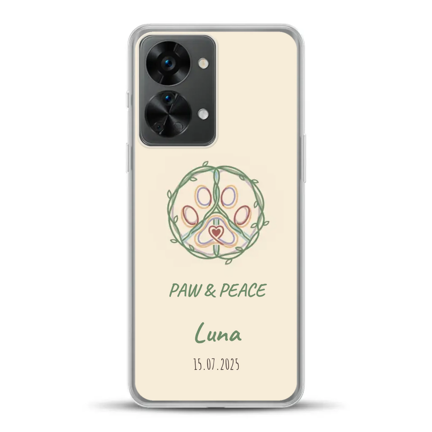 Paw & Peace - Individuelle Handyhülle