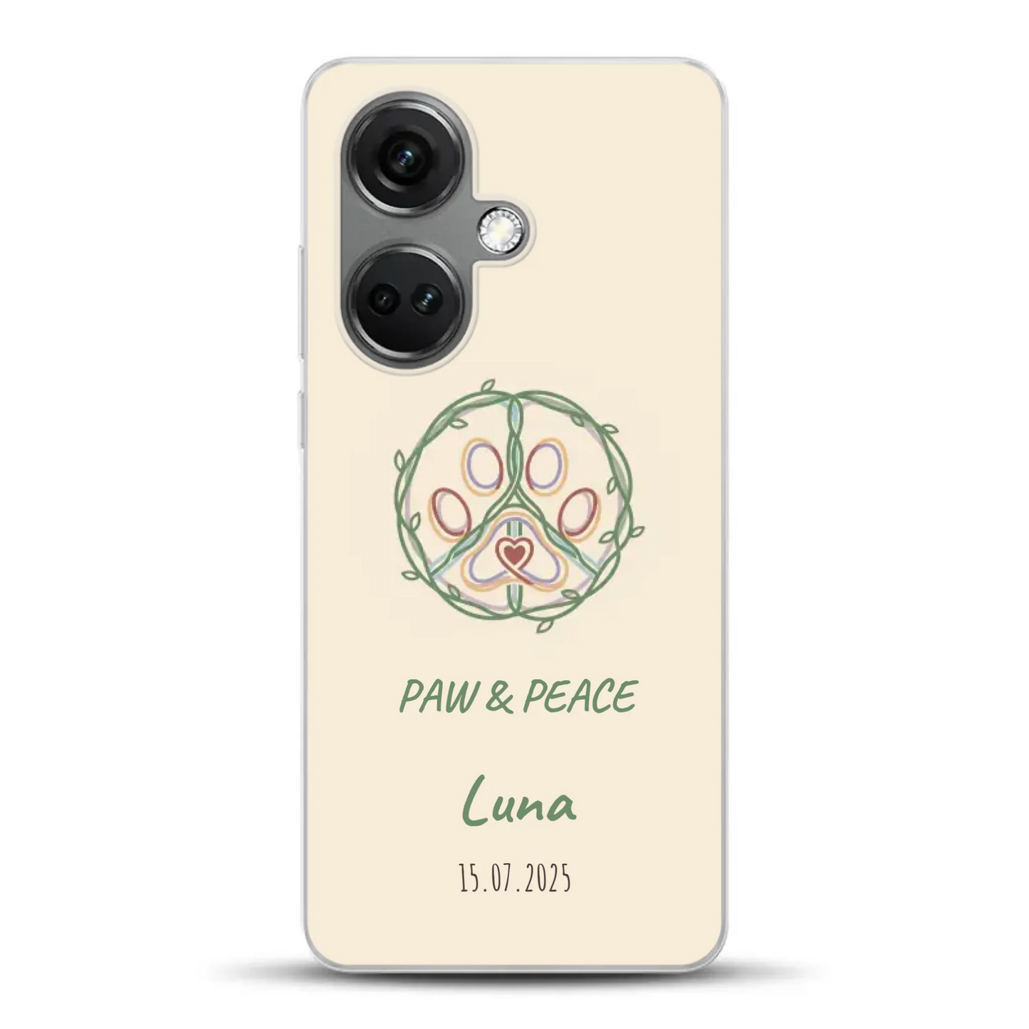 Paw & Peace - Individuelle Handyhülle