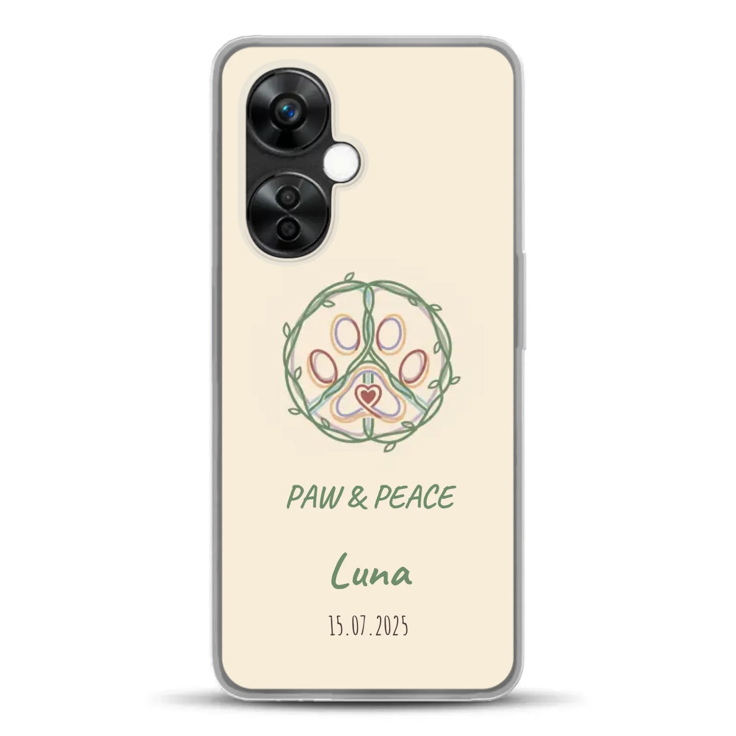 Paw & Peace - Individuelle Handyhülle