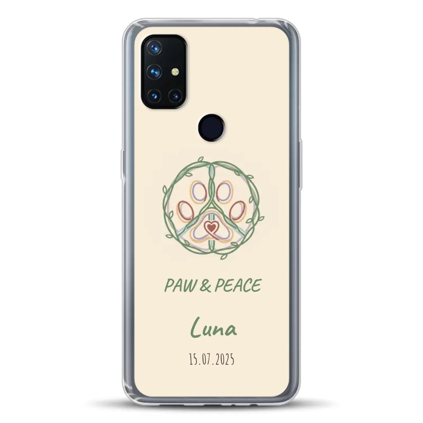 Paw & Peace - Individuelle Handyhülle