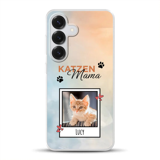 Katzen Mama - Individuelle Handyhülle für Samsung