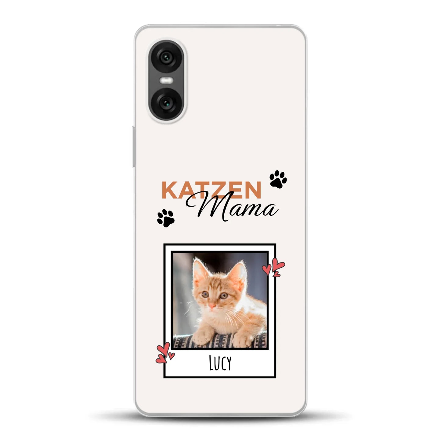 Katzen Mama - Individuelle Handyhülle