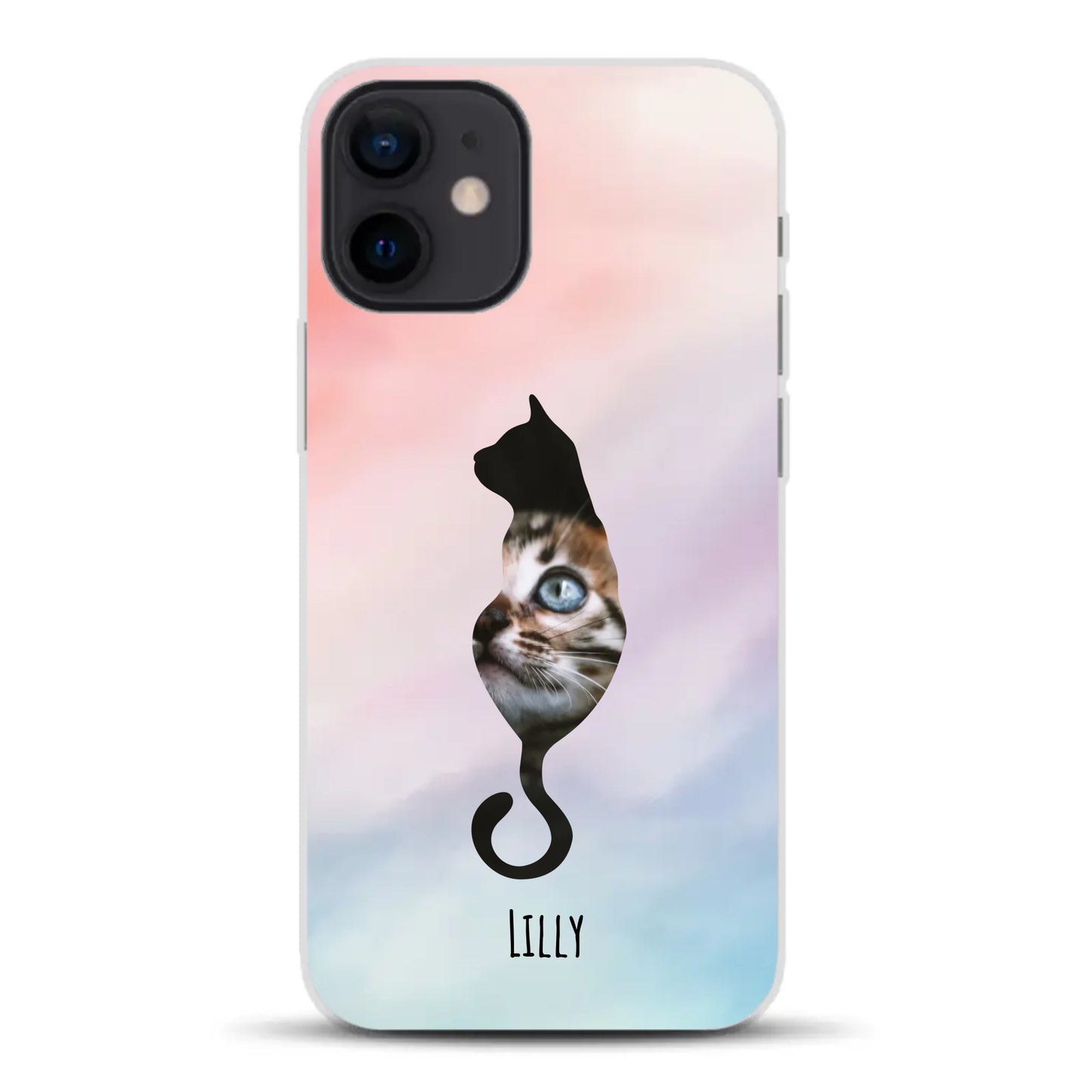 Silhouette Love - Individuelle Handyhülle für iPhone