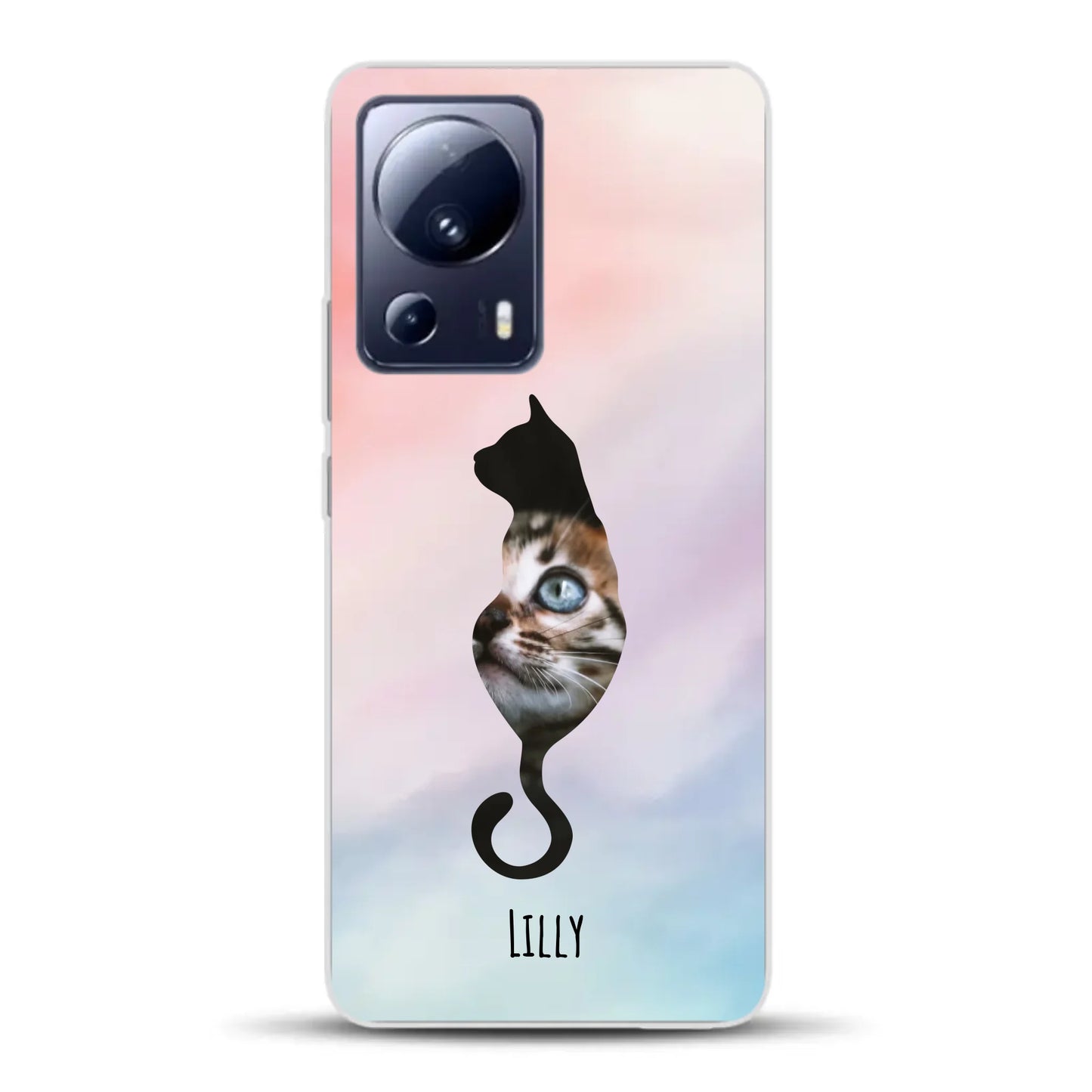 Silhouette Love - Individuelle Handyhülle für Xiaomi