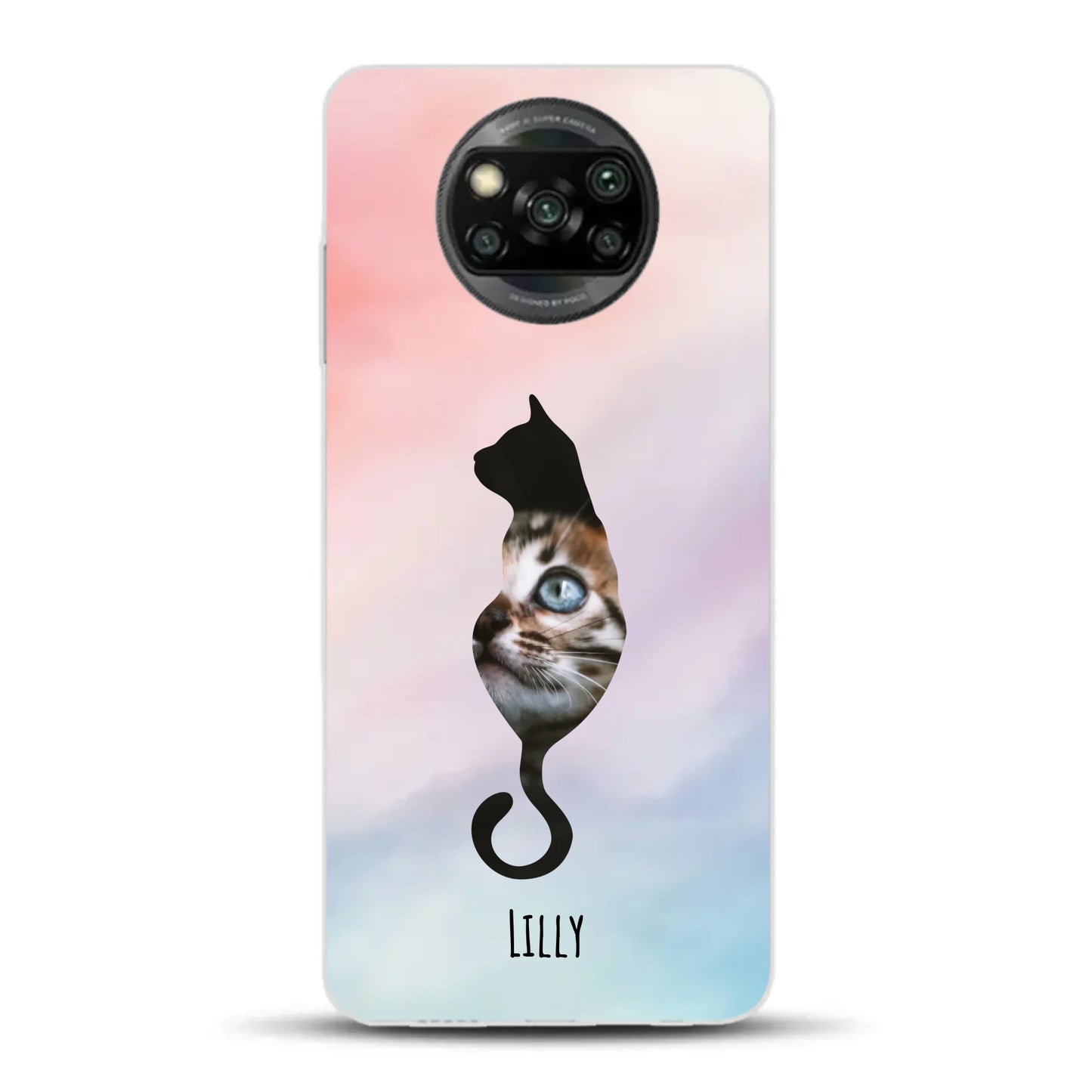 Silhouette Love - Individuelle Handyhülle für Xiaomi