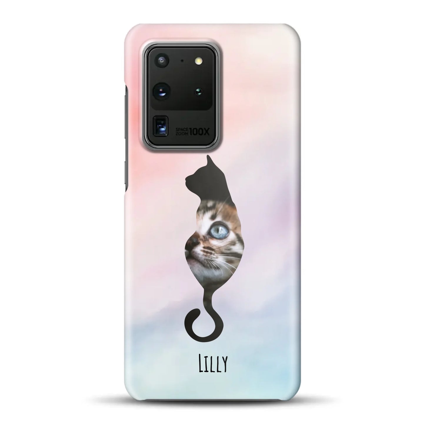 Silhouette Love - Individuelle Hardcase Hülle für Samsung