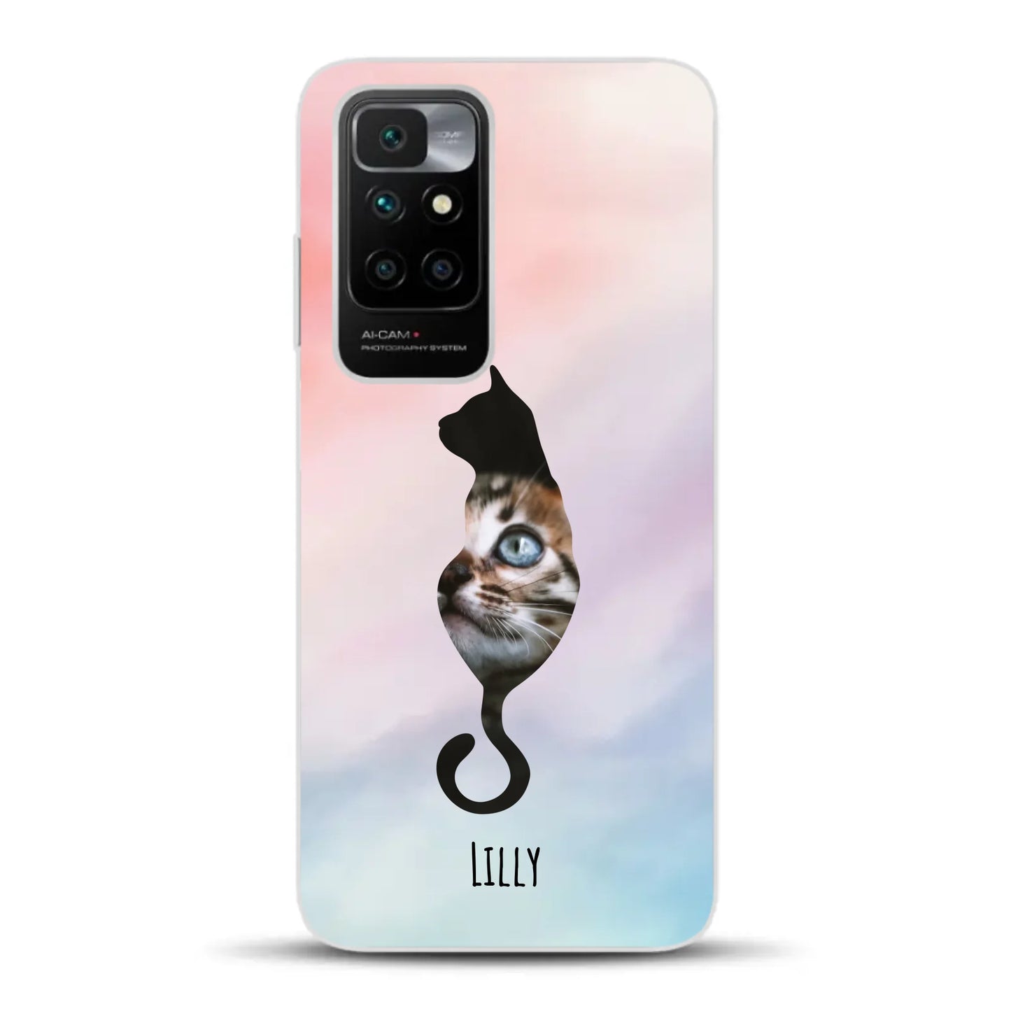 Silhouette Love - Individuelle Handyhülle für Xiaomi