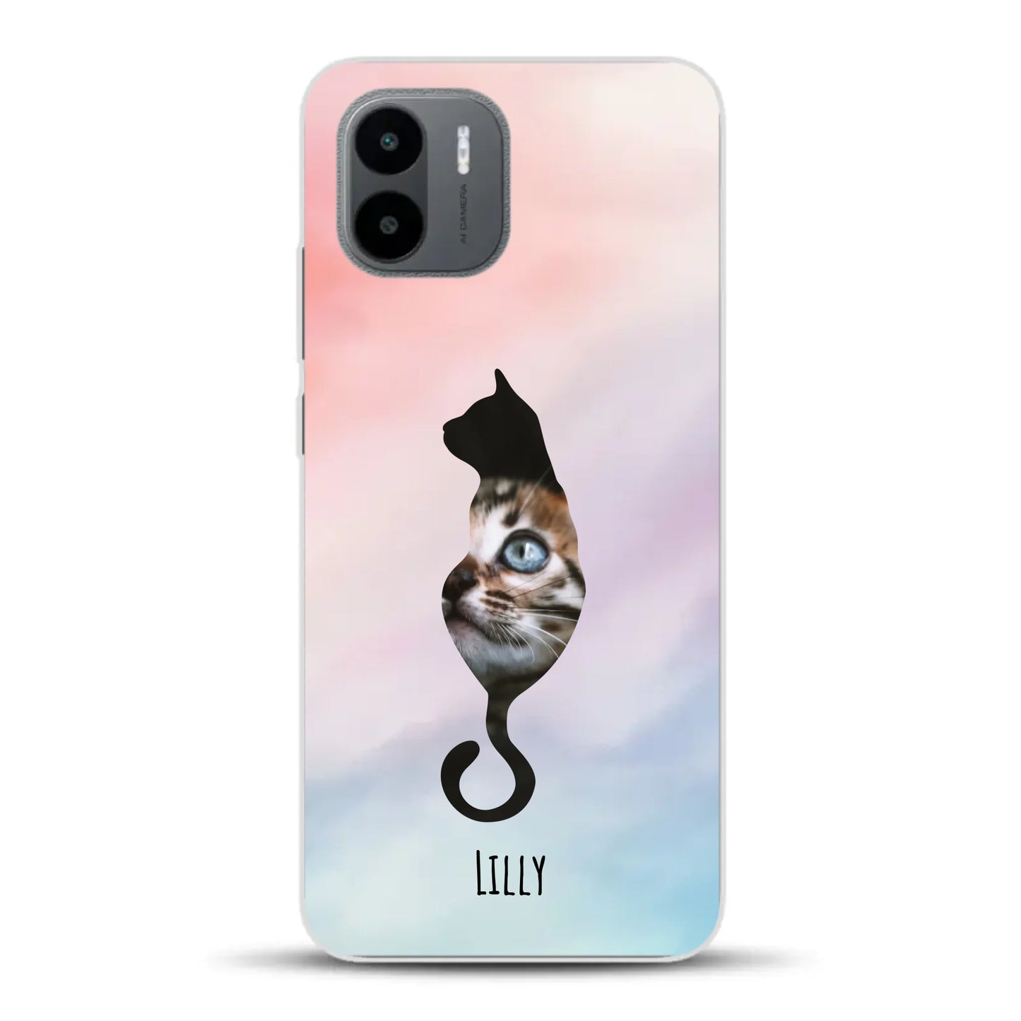 Silhouette Love - Individuelle Handyhülle für Xiaomi