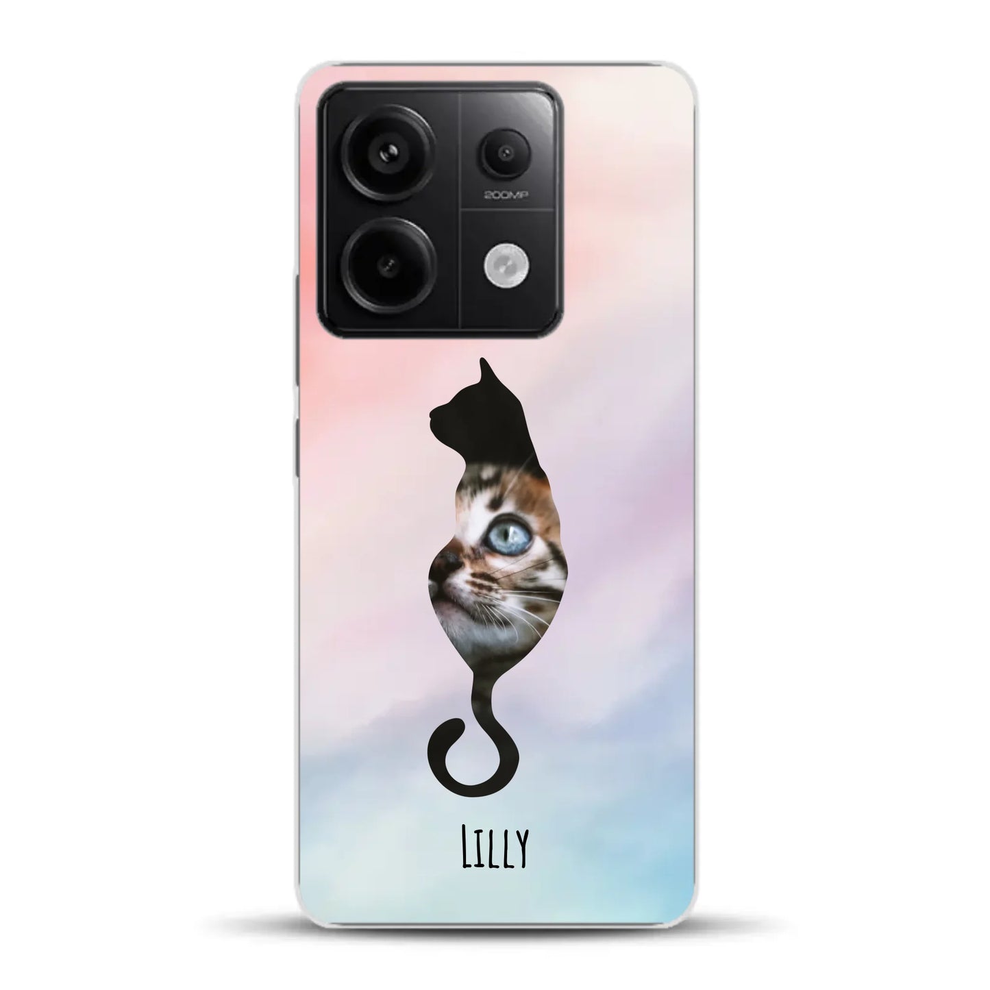 Silhouette Love - Individuelle Handyhülle für Xiaomi
