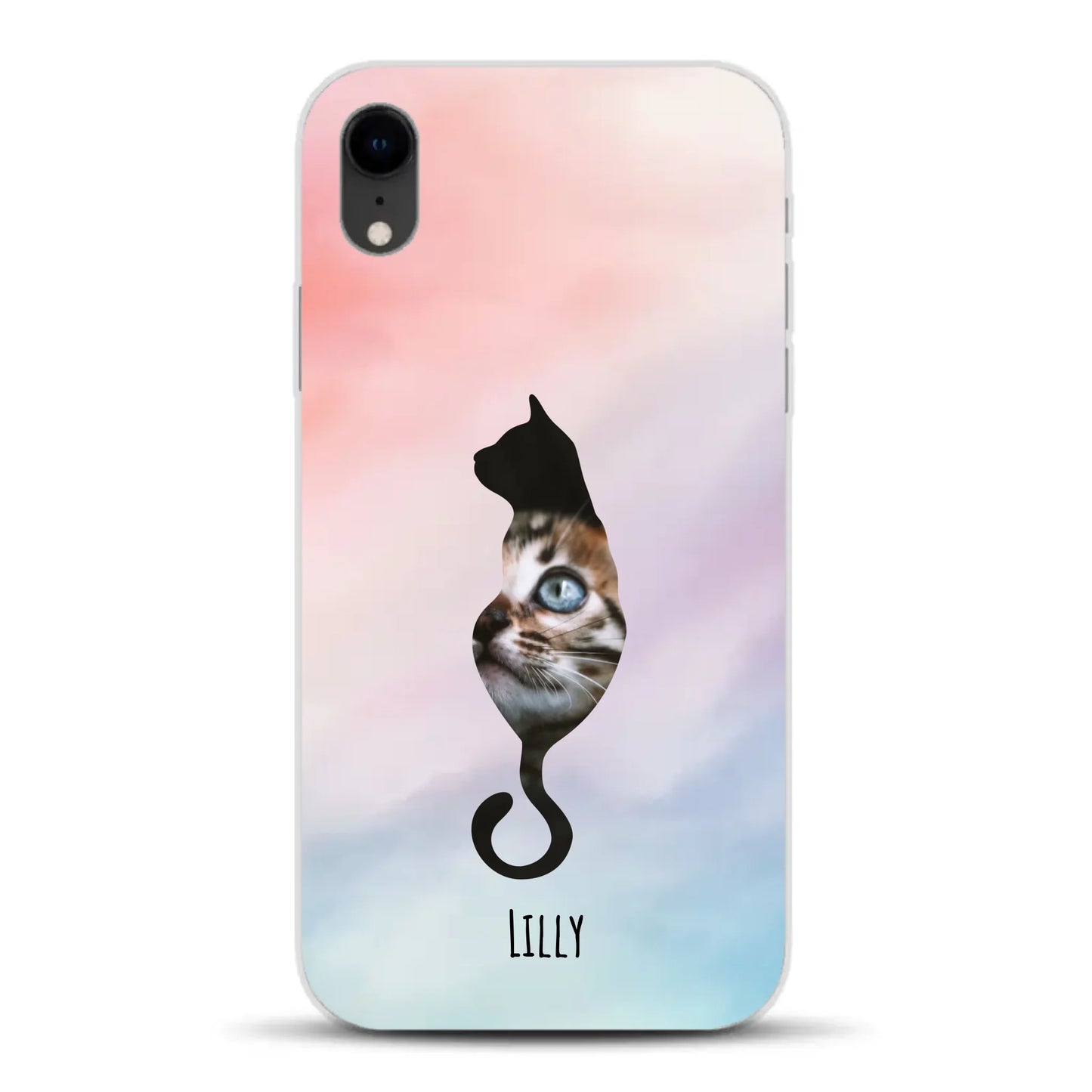 Silhouette Love - Individuelle Handyhülle für iPhone