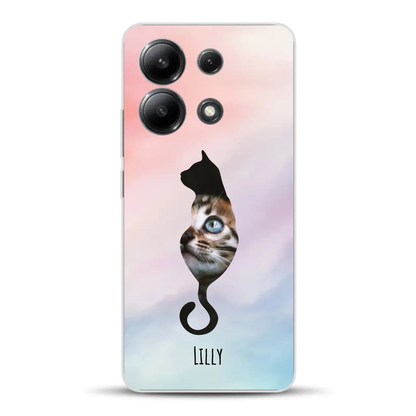 Silhouette Love - Individuelle Handyhülle für Xiaomi