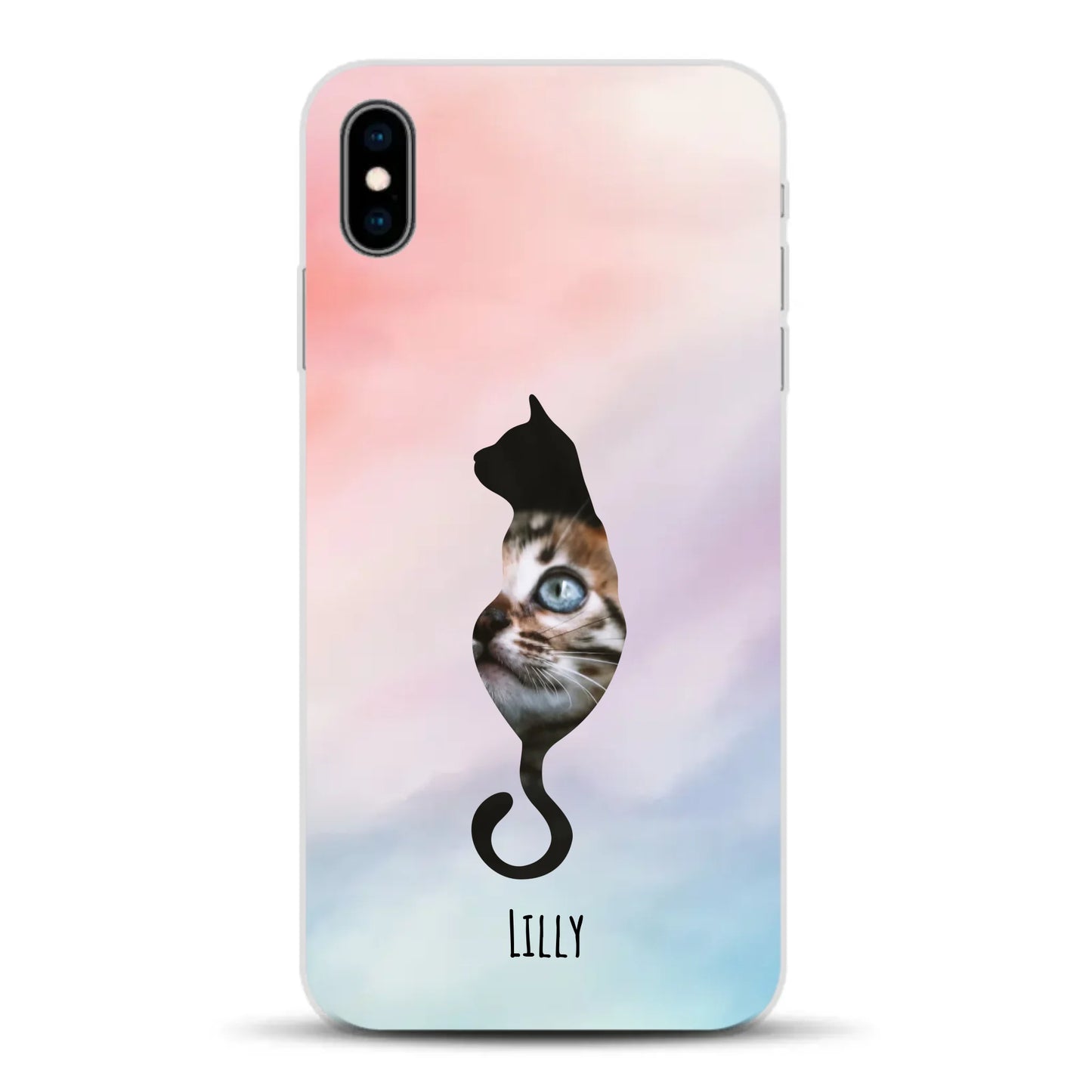 Silhouette Love - Individuelle Handyhülle für iPhone