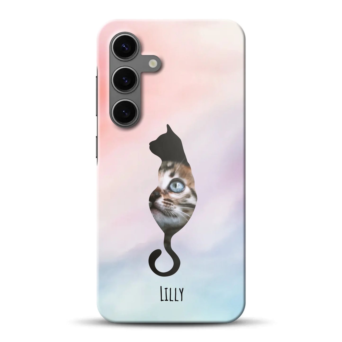 Silhouette Love - Individuelle Hardcase Hülle für Samsung