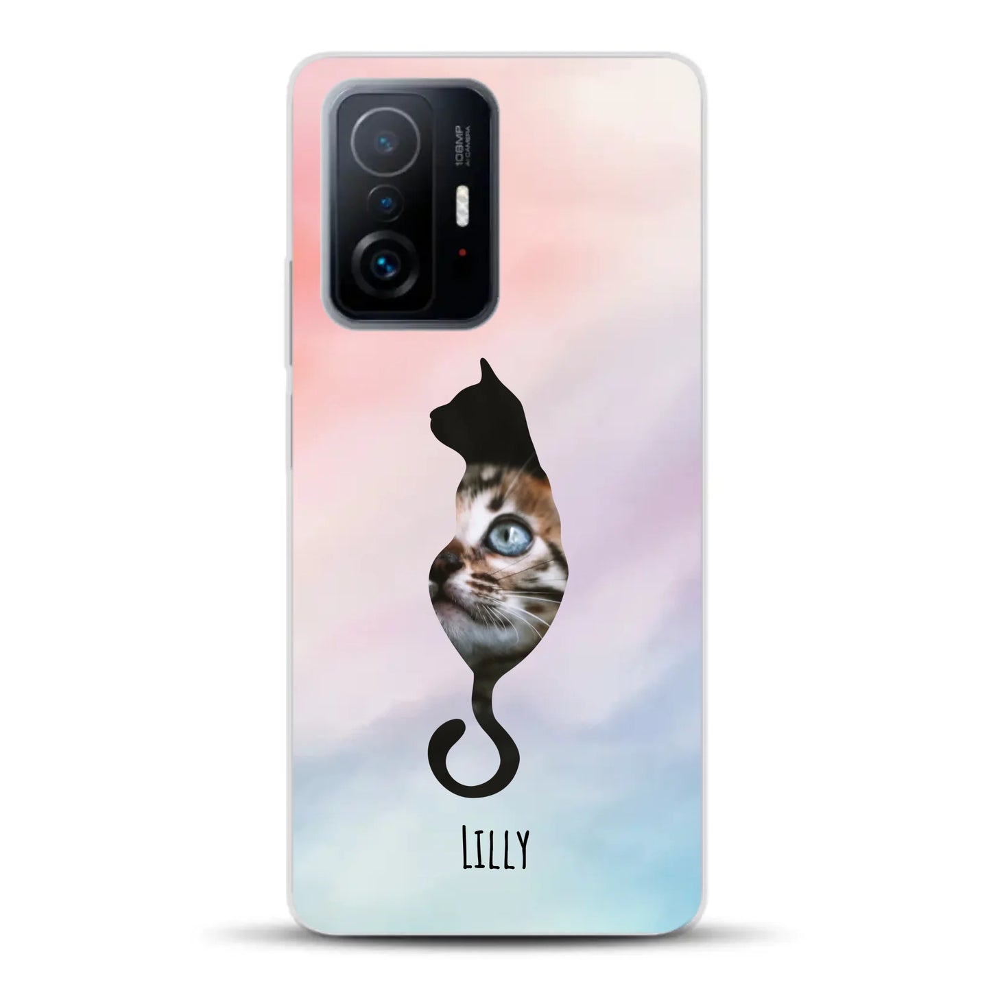Silhouette Love - Individuelle Handyhülle für Xiaomi