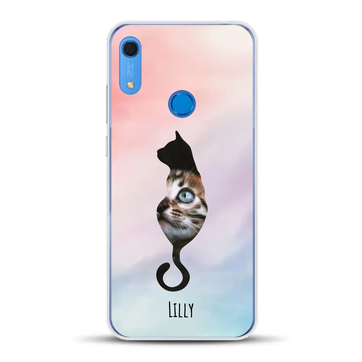 Silhouette Love - Individuelle Handyhülle für Huawei