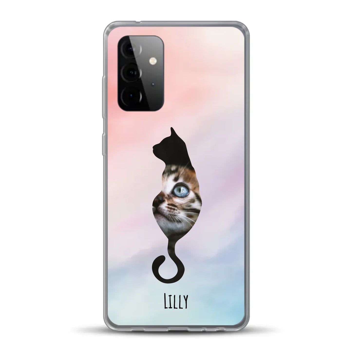 Silhouette Love - Individuelle Handyhülle für Samsung