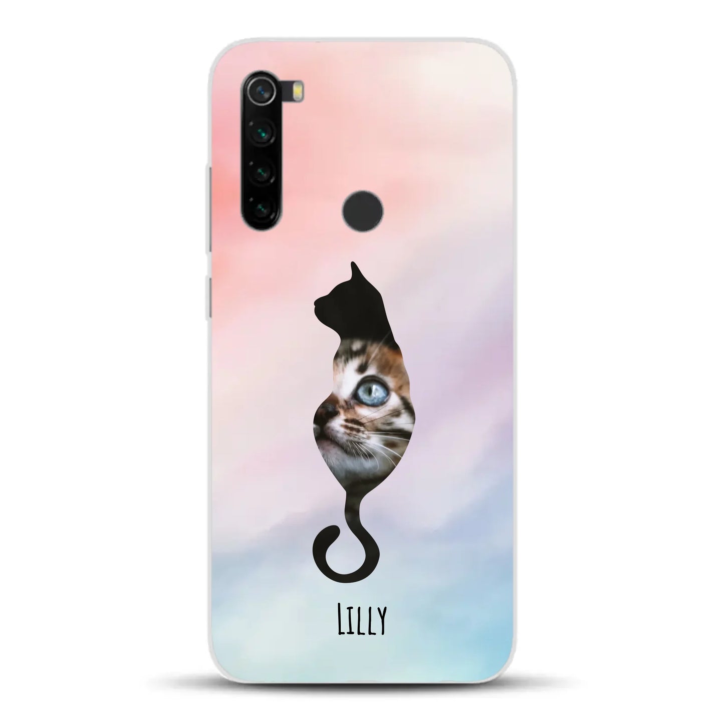 Silhouette Love - Individuelle Handyhülle für Xiaomi