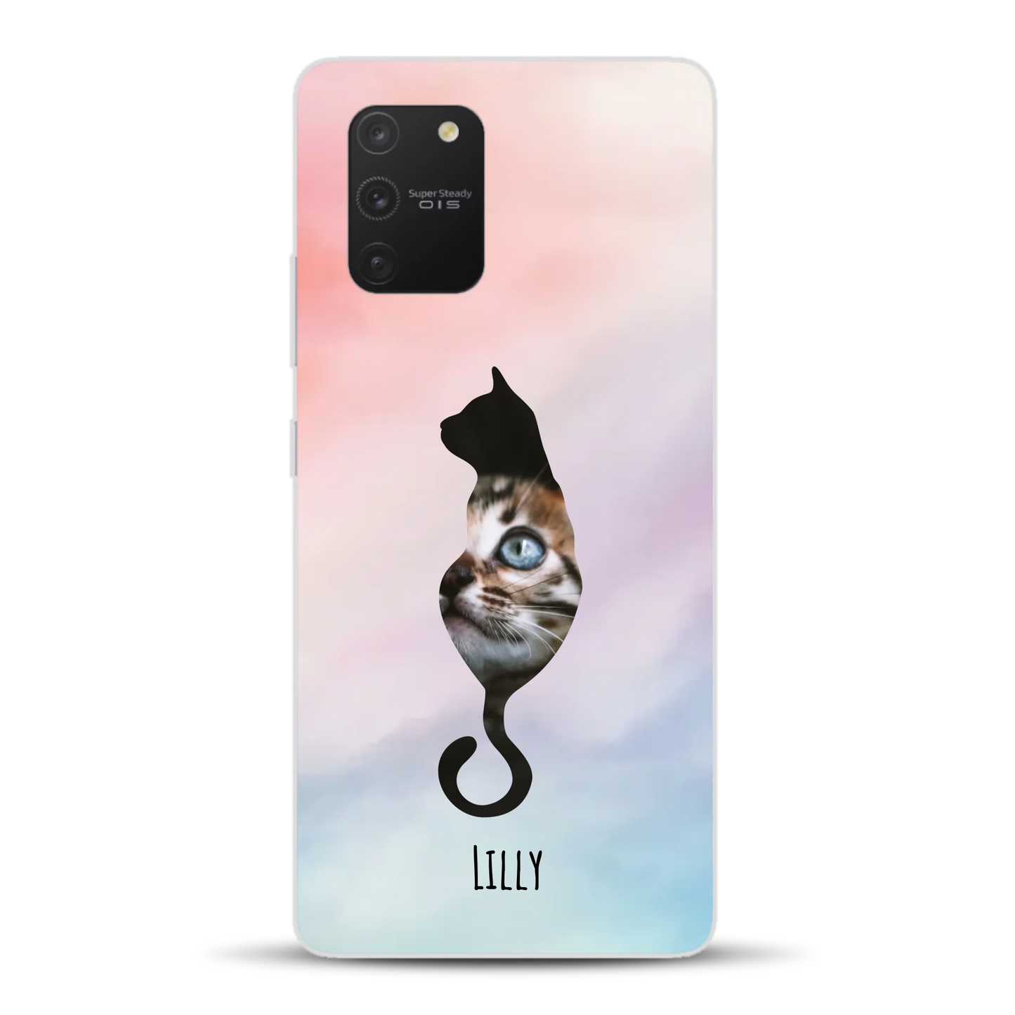 Silhouette Love - Individuelle Handyhülle für Samsung