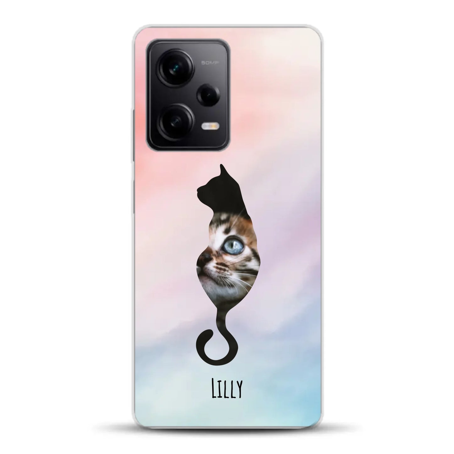 Silhouette Love - Individuelle Handyhülle für Xiaomi