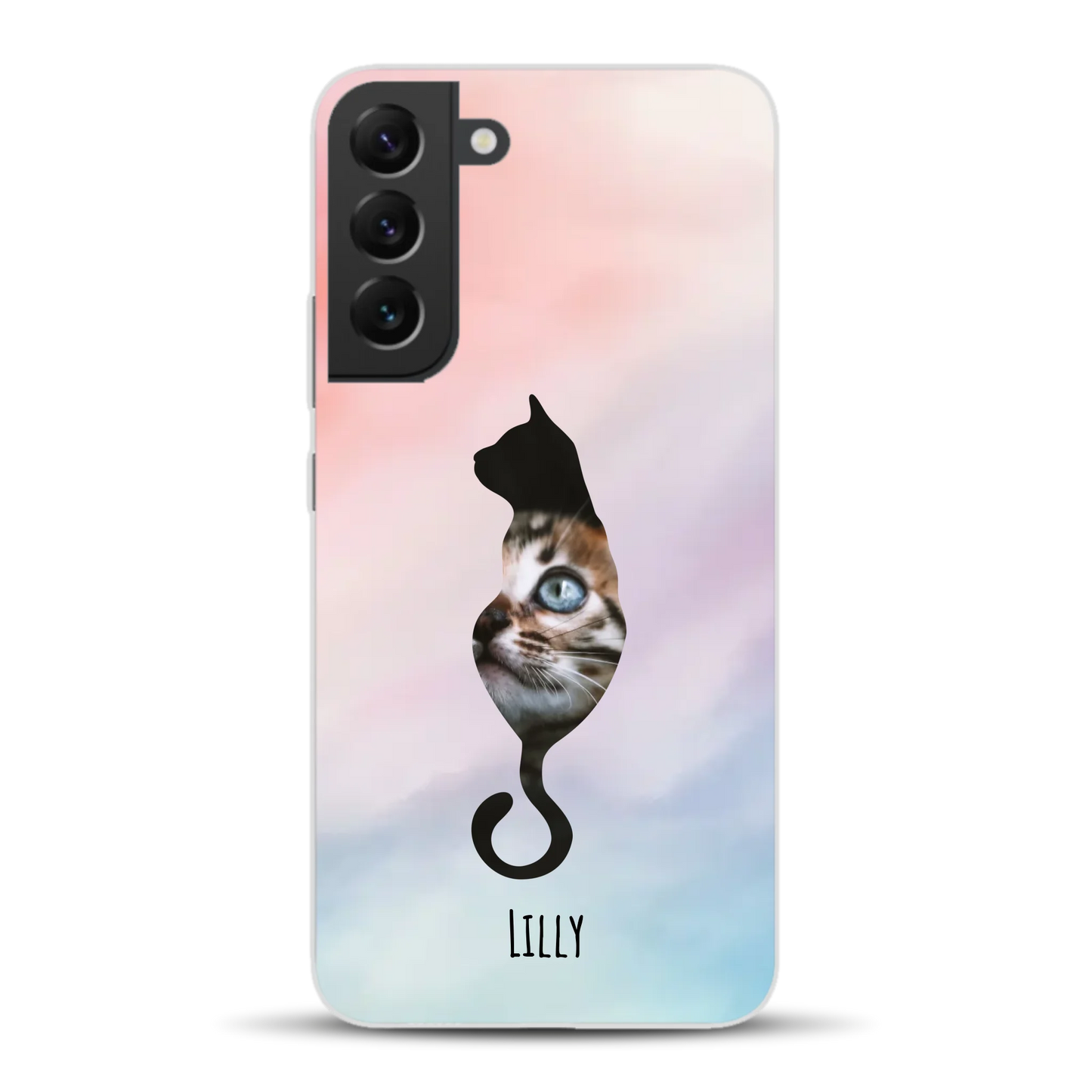 Silhouette Love - Individuelle Handyhülle für Samsung