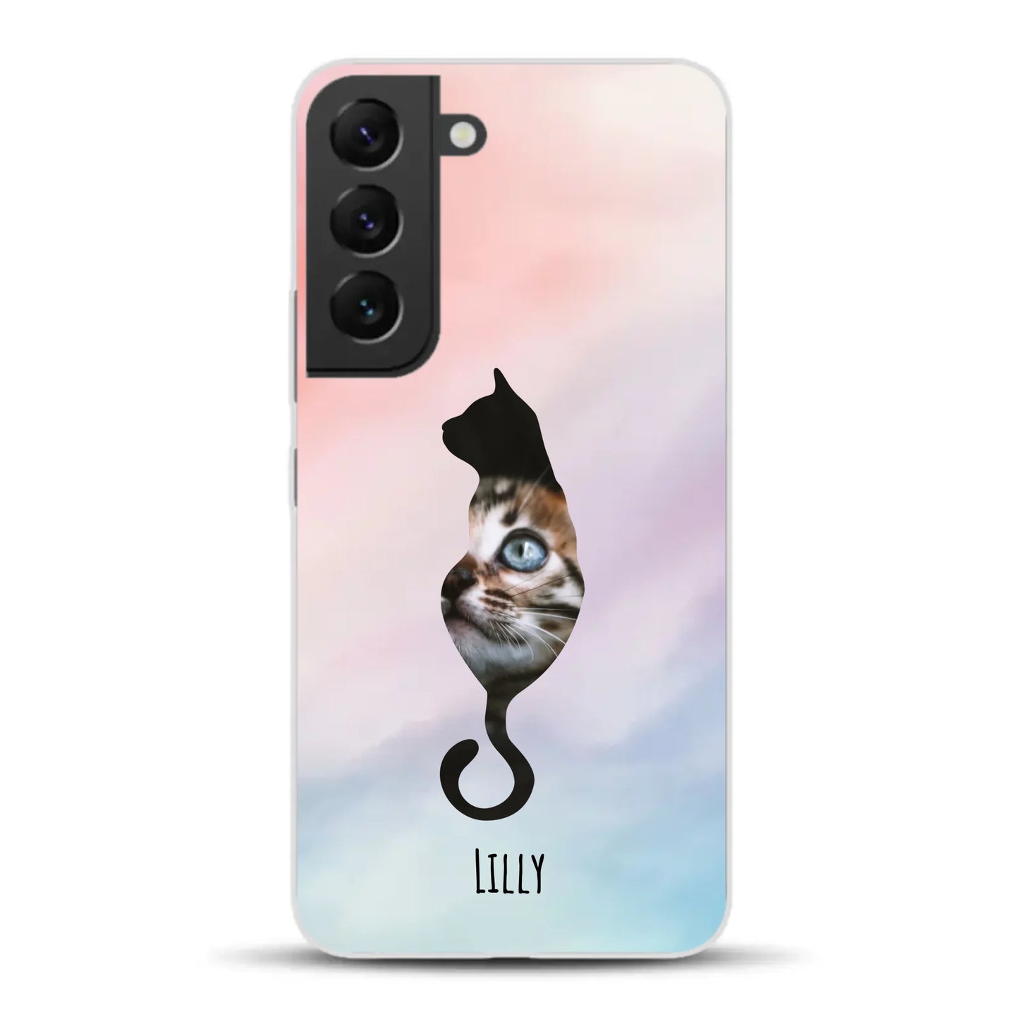 Silhouette Love - Individuelle Handyhülle für Samsung