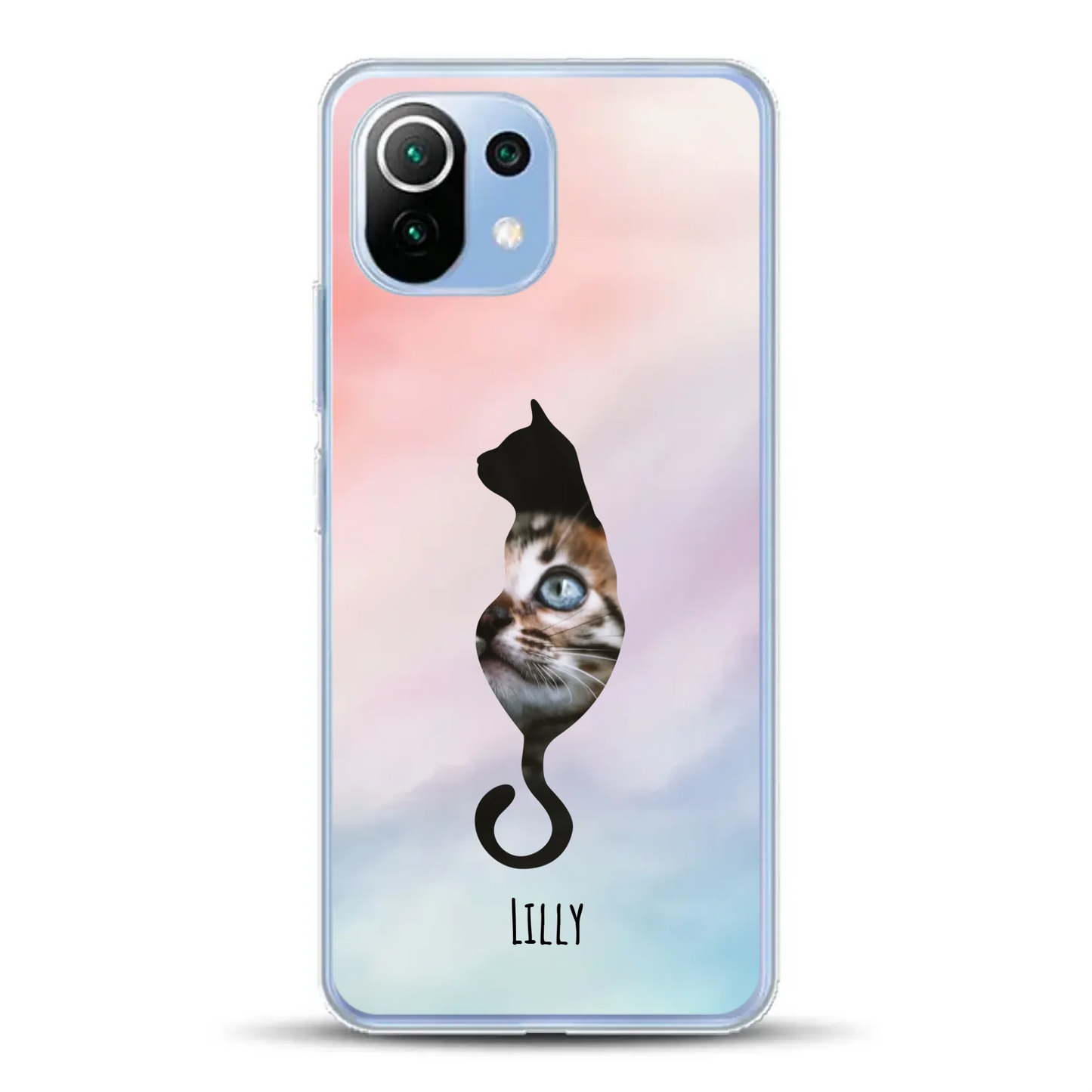 Silhouette Love - Individuelle Handyhülle für Xiaomi