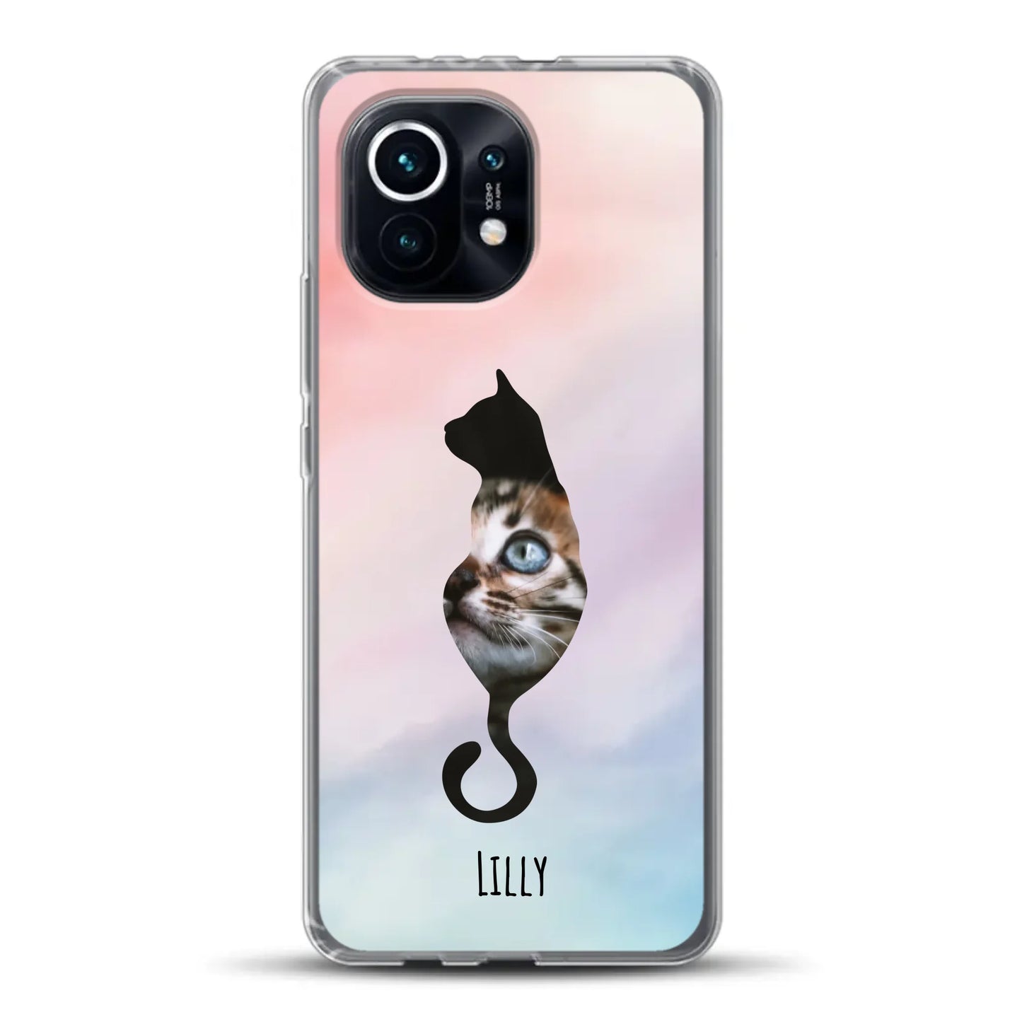 Silhouette Love - Individuelle Handyhülle für Xiaomi