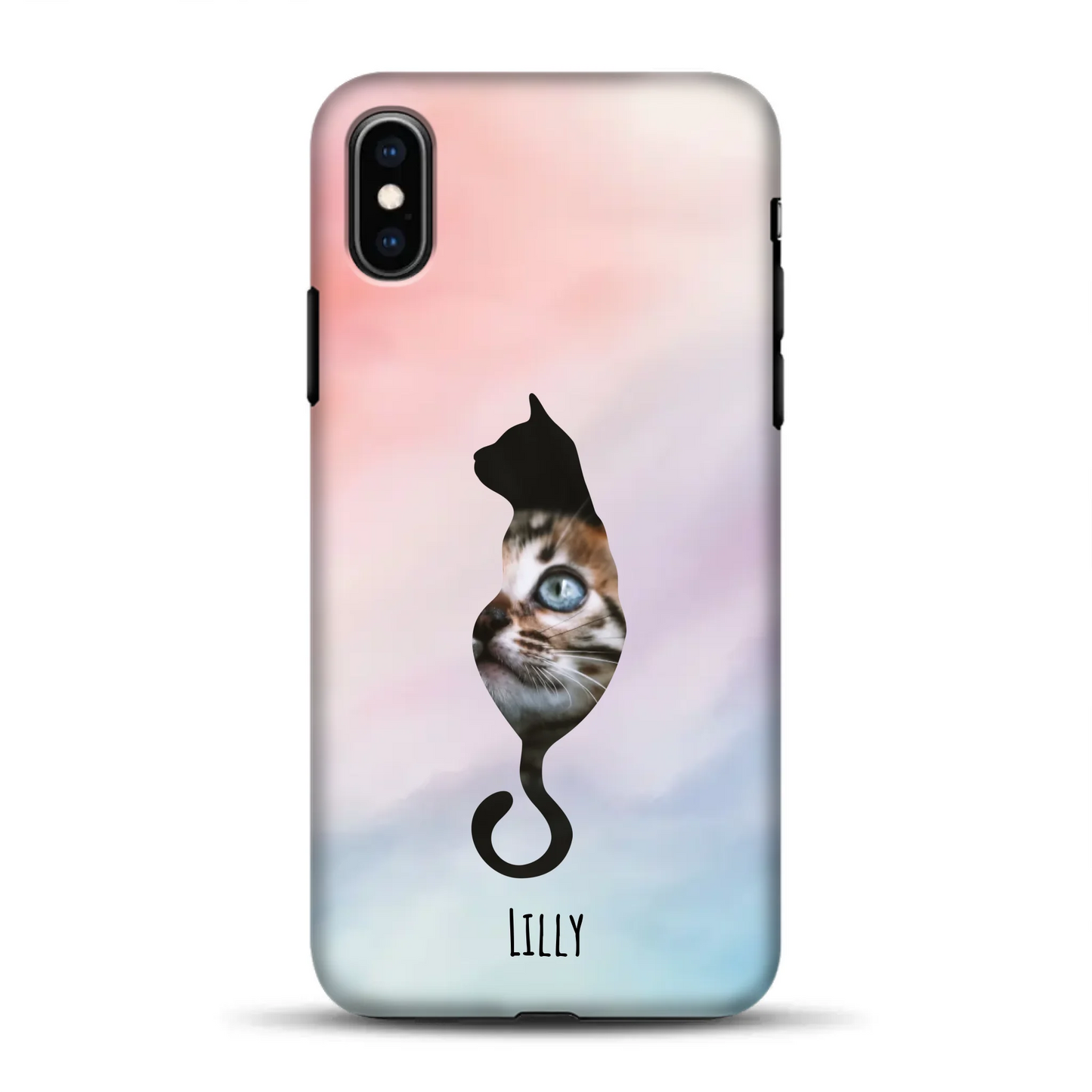 Silhouette Love - Individuelle Premium Hülle für iPhone