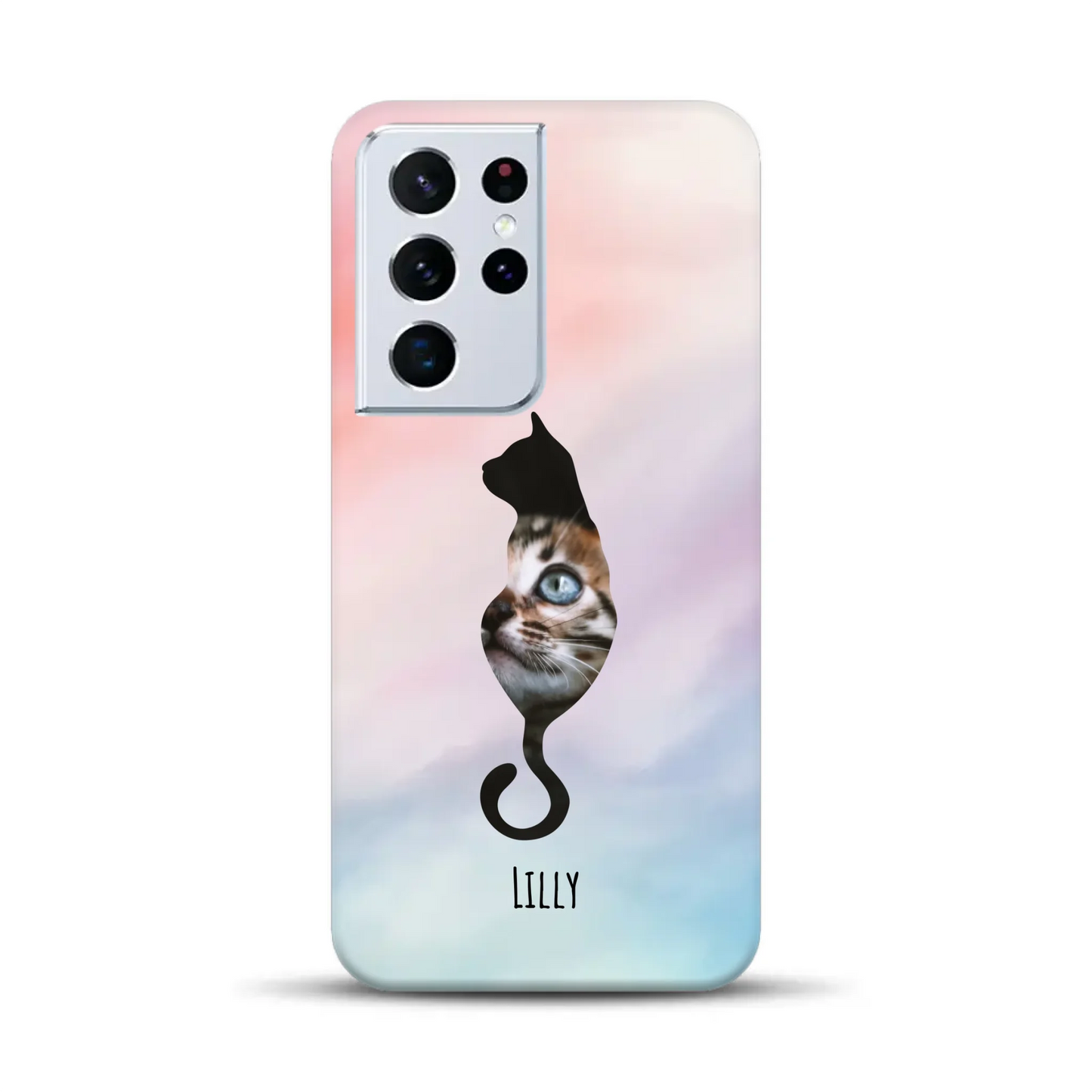 Silhouette Love - Individuelle Premium Hülle für Samsung