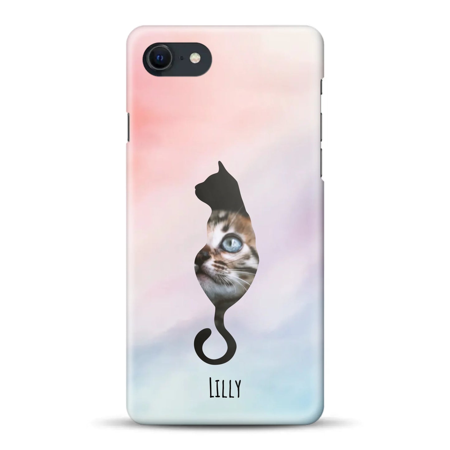 Silhouette Love - Individuelle Hardcase Hülle für iPhone