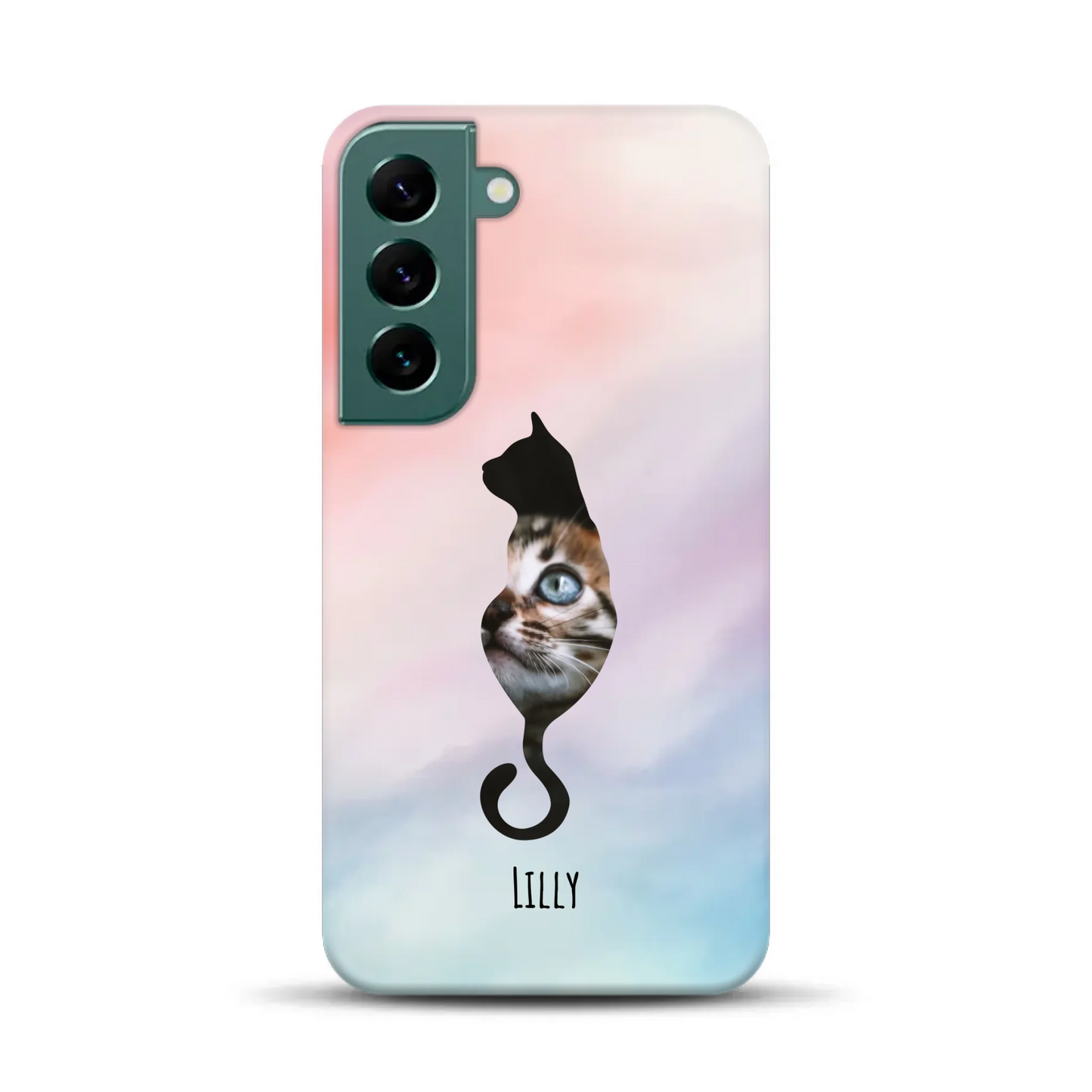 Silhouette Love - Individuelle Premium Hülle für Samsung