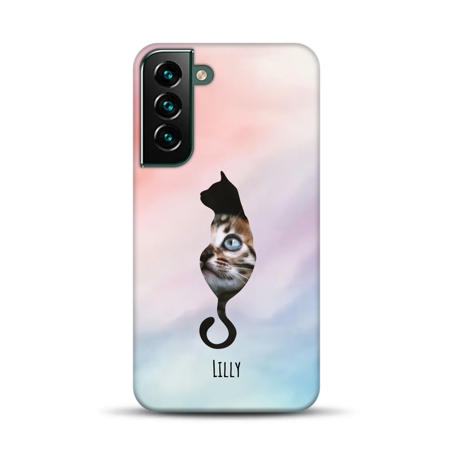 Silhouette Love - Individuelle Premium Hülle für Samsung