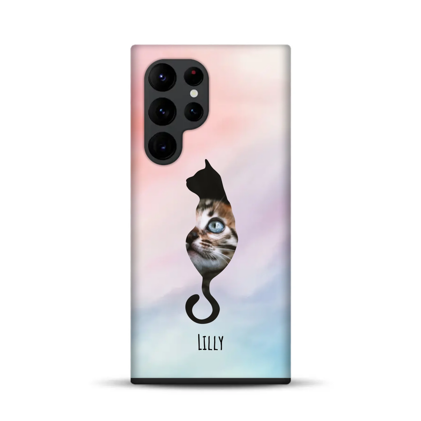 Silhouette Love - Individuelle Premium Hülle für Samsung