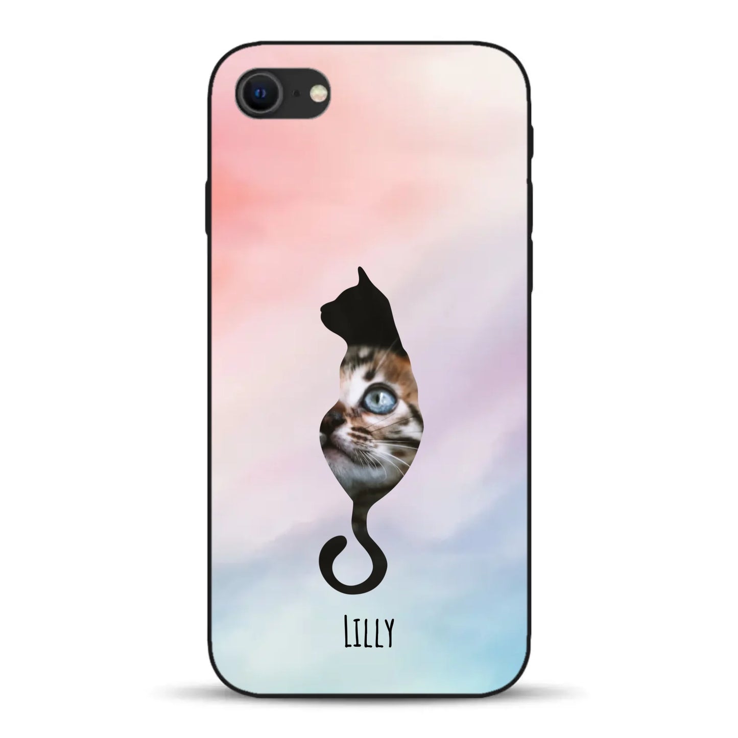 Silhouette Love - Individuelle Handyhülle für iPhone