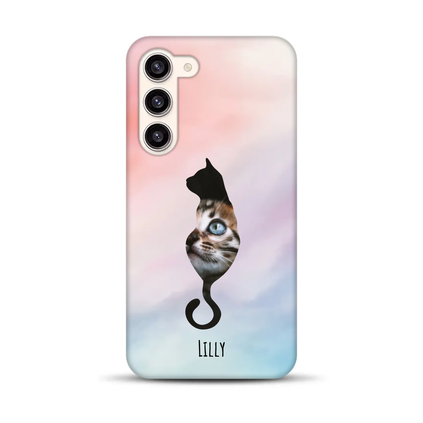 Silhouette Love - Individuelle Premium Hülle für Samsung