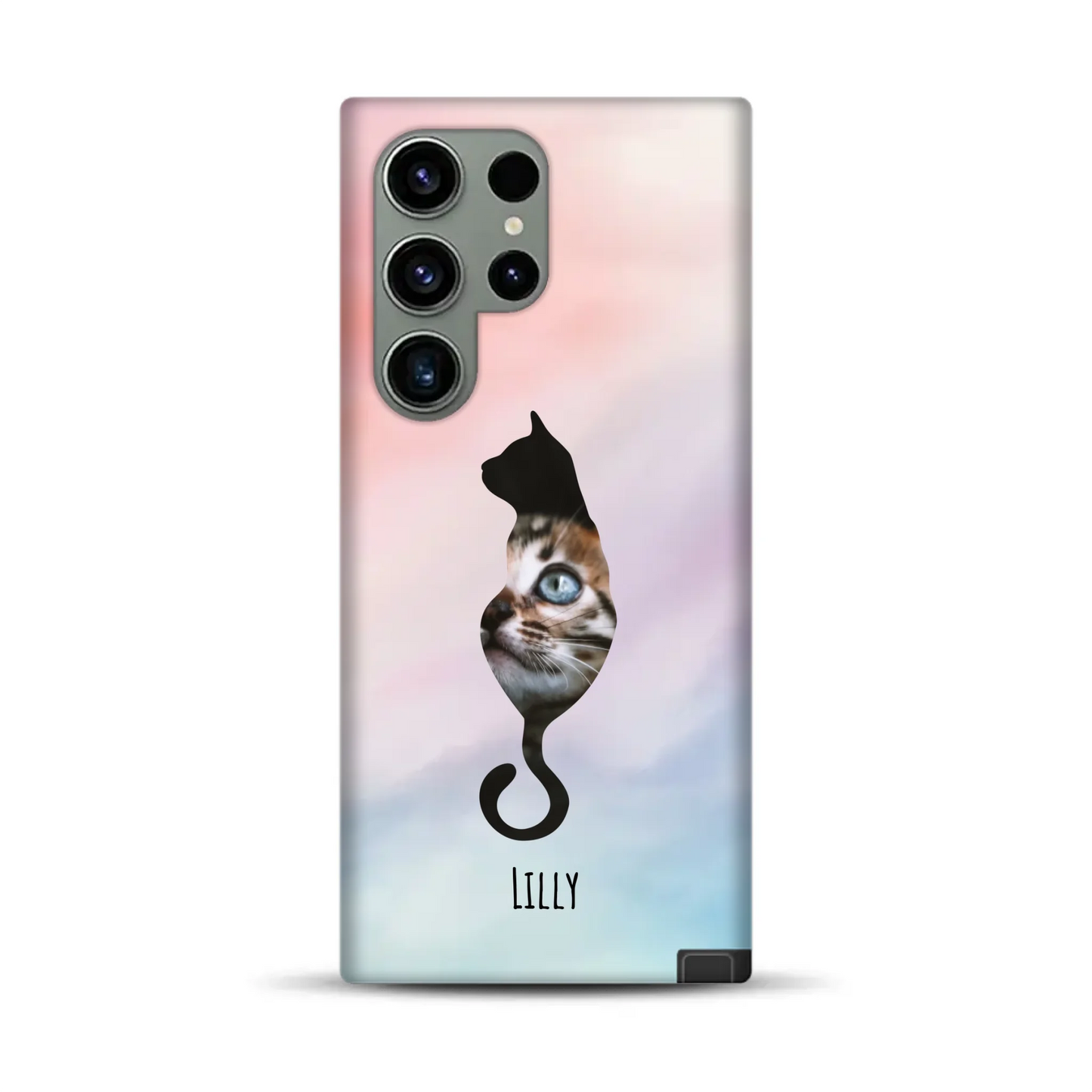 Silhouette Love - Individuelle Premium Hülle für Samsung