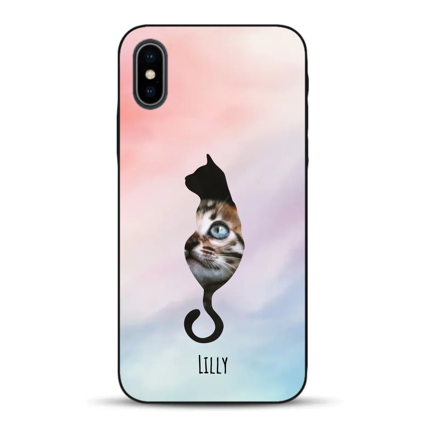 Silhouette Love - Individuelle Handyhülle für iPhone